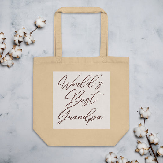 World's Best Grandpa Eco Tote Bag