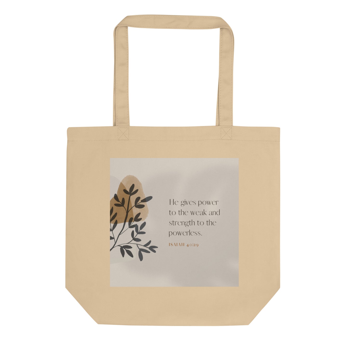 Isaiah 40:29 Eco Tote Bag