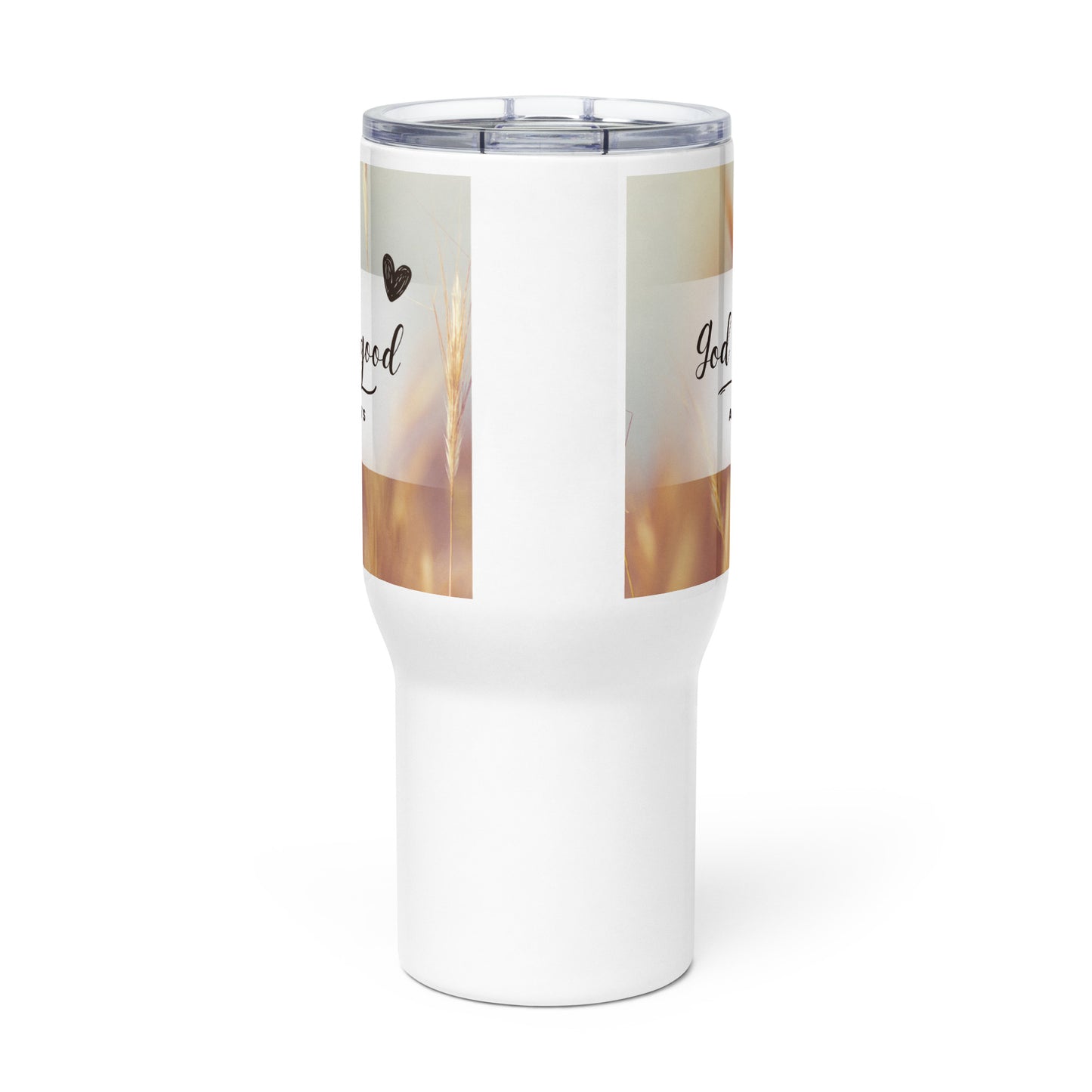 God is Good ALWAYS Travel mug with a handle