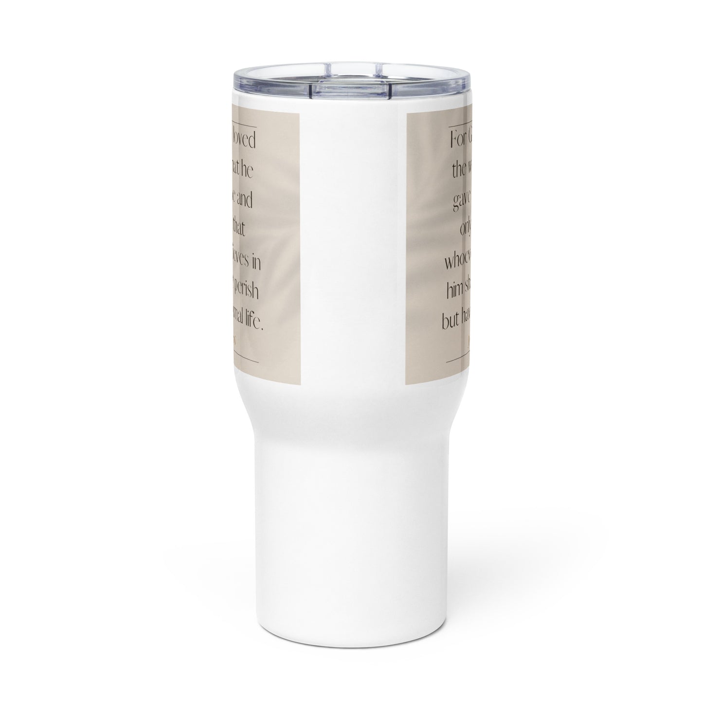 John 3:16 Elegant Travel mug with a handle