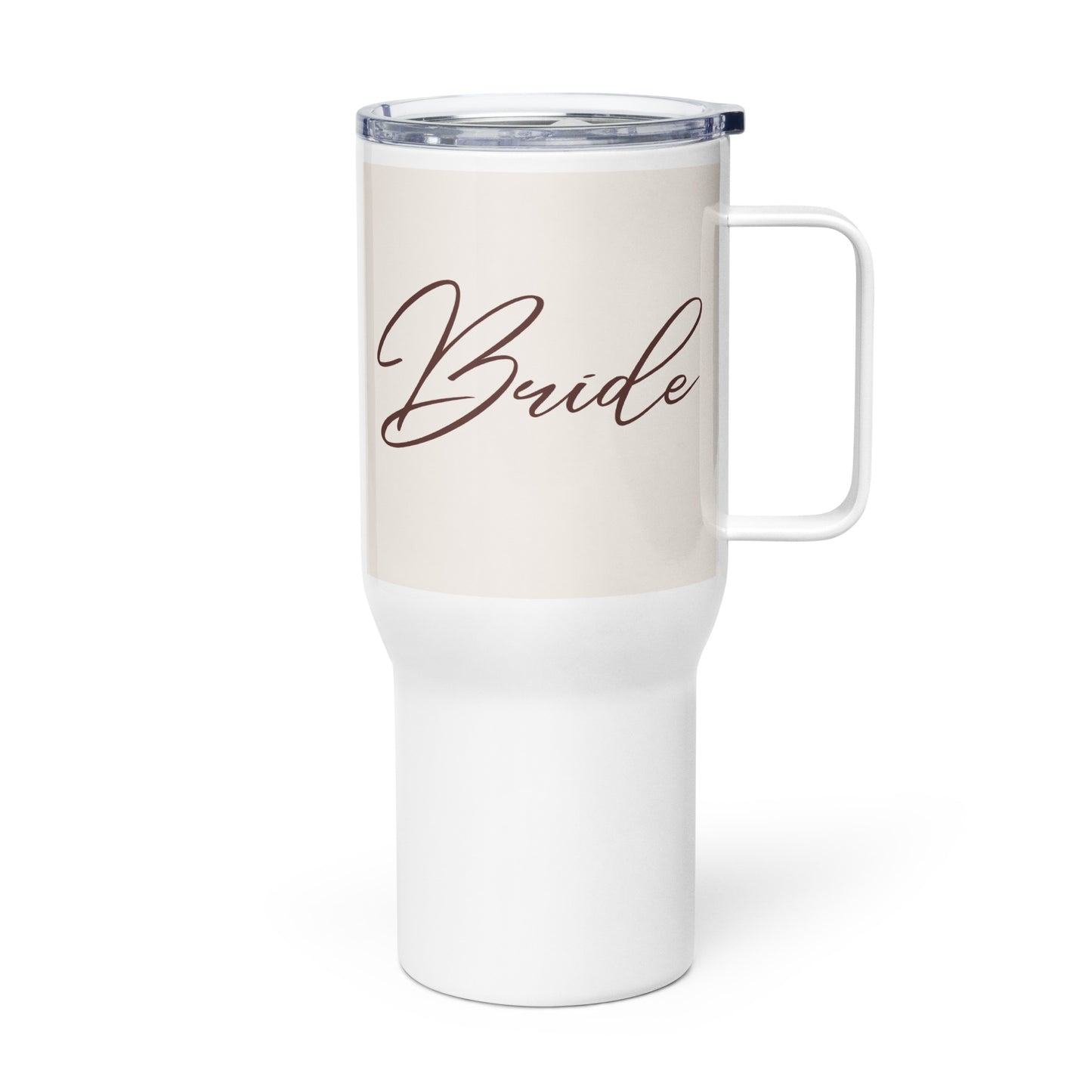 Bride Travel mug with a handle