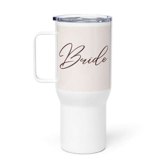 Bride Travel mug with a handle