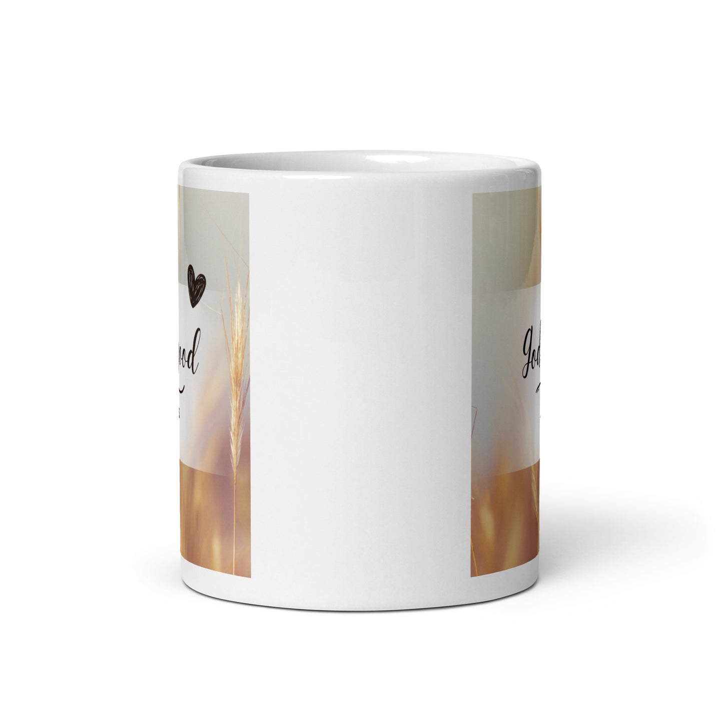 God is Good ALWAYS White glossy mug