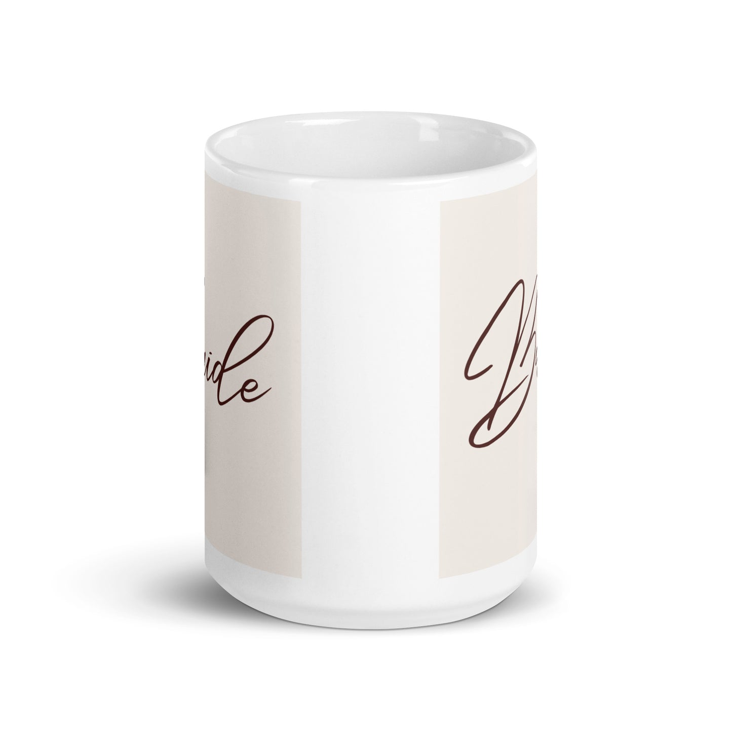 Bride White glossy mug