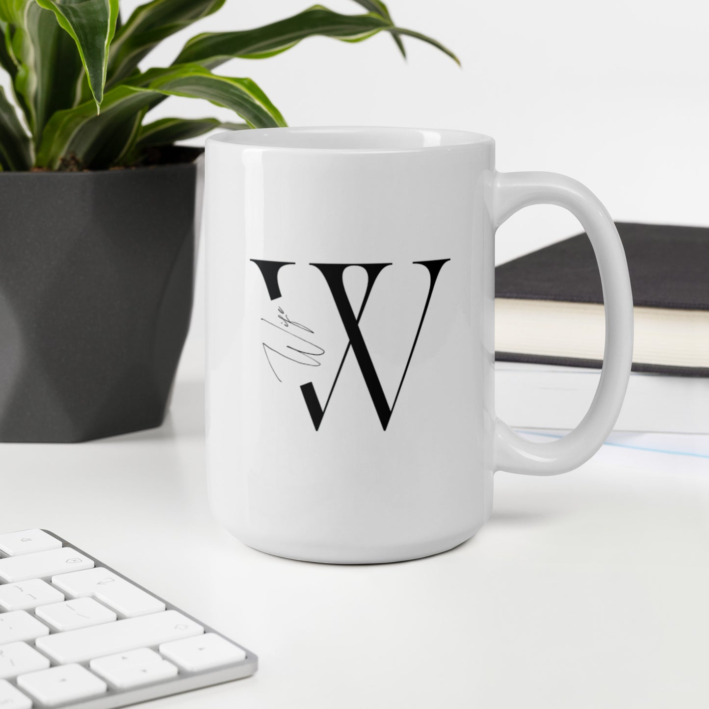 Wife White glossy mug