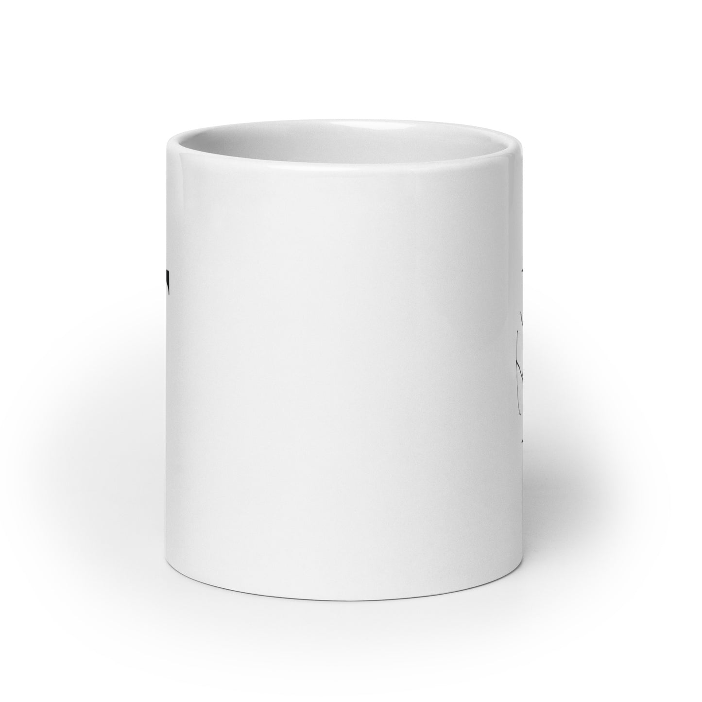 Family White glossy mug