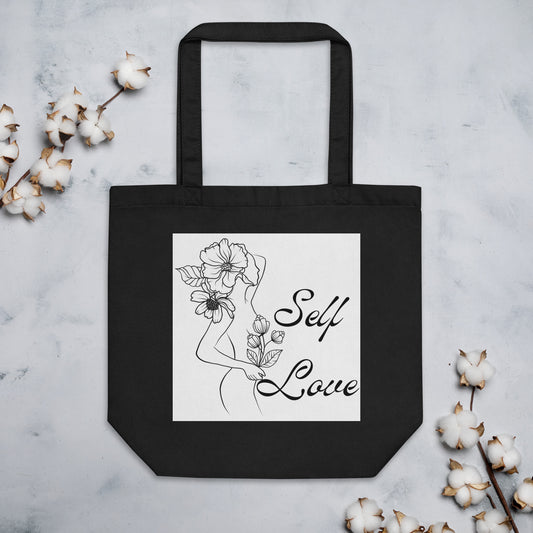 Self Love Flowers Eco Tote Bag