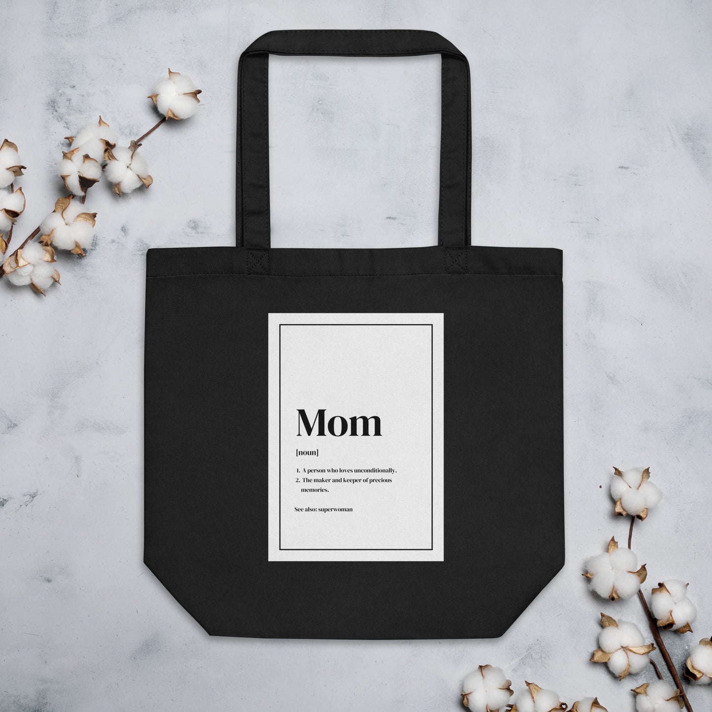 Mom Noun Eco Tote Bag