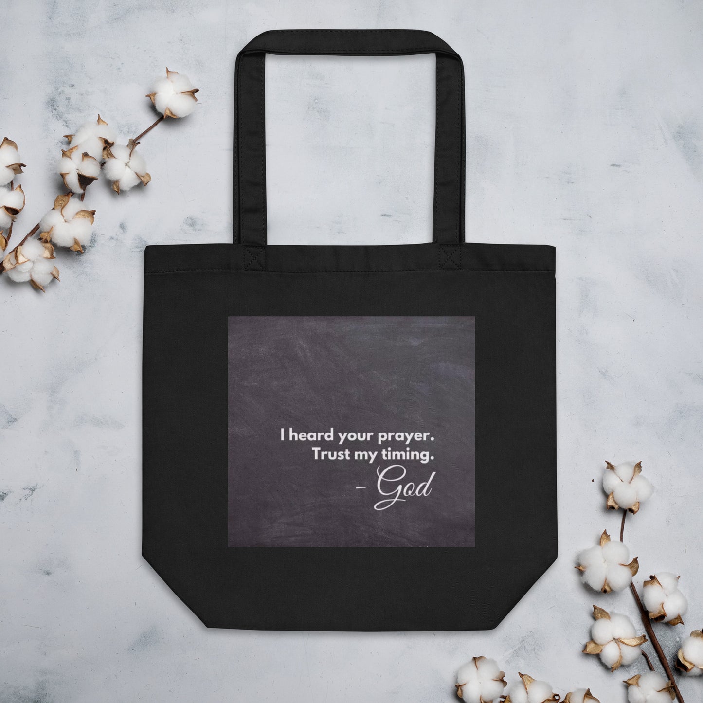 Trust My Timing Eco Tote Bag