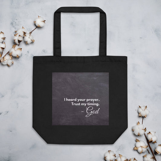 Trust My Timing Eco Tote Bag