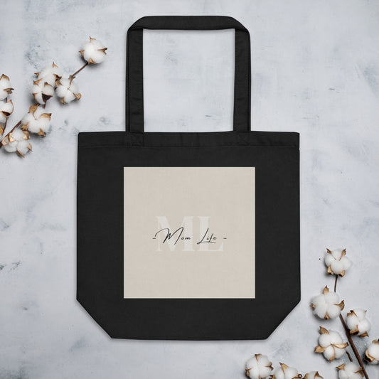 Mom Life Beige Eco Tote Bag