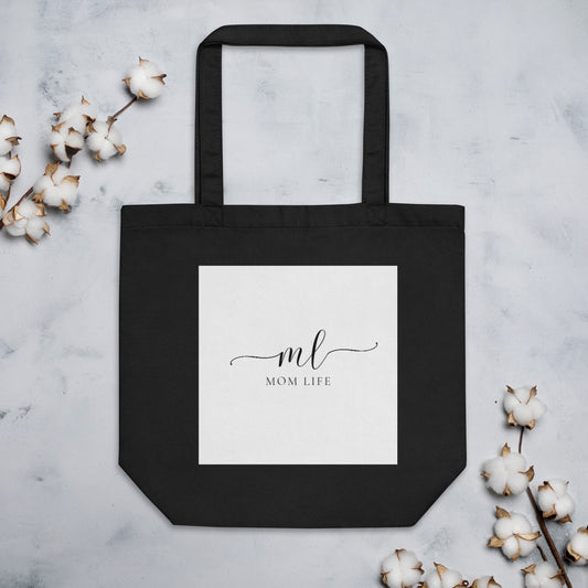 Mom Life Elegant Eco Tote Bag