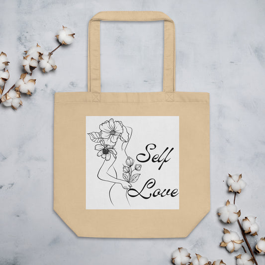 Self Love Flowers Eco Tote Bag