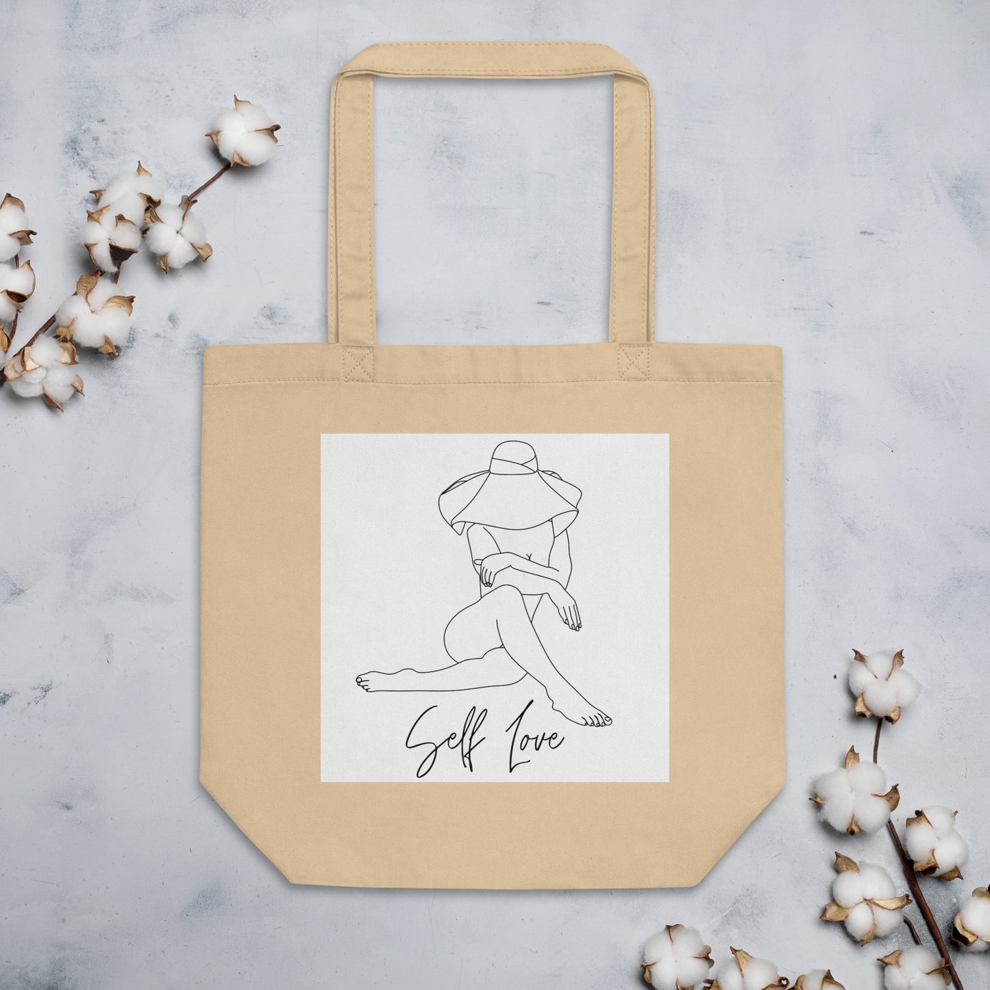 Self Love Elegant Eco Tote Bag