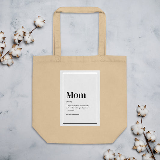 Mom Noun Eco Tote Bag