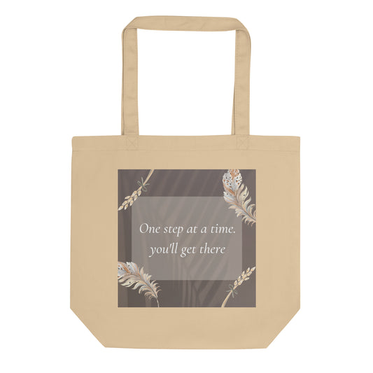 One Step At A Time Eco Tote Bag