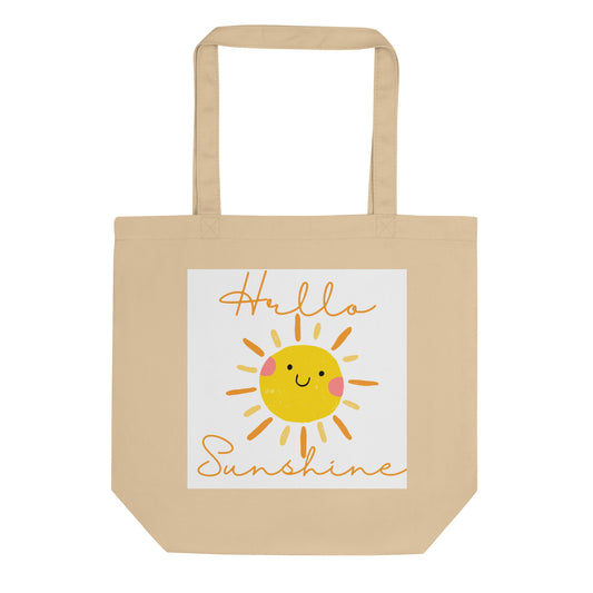 Hello Sunshine Colorful Eco Tote Bag