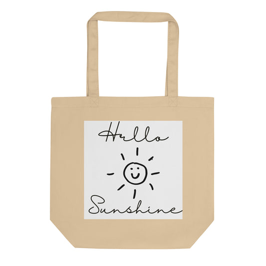 Hello Sunshine Happy Eco Tote Bag