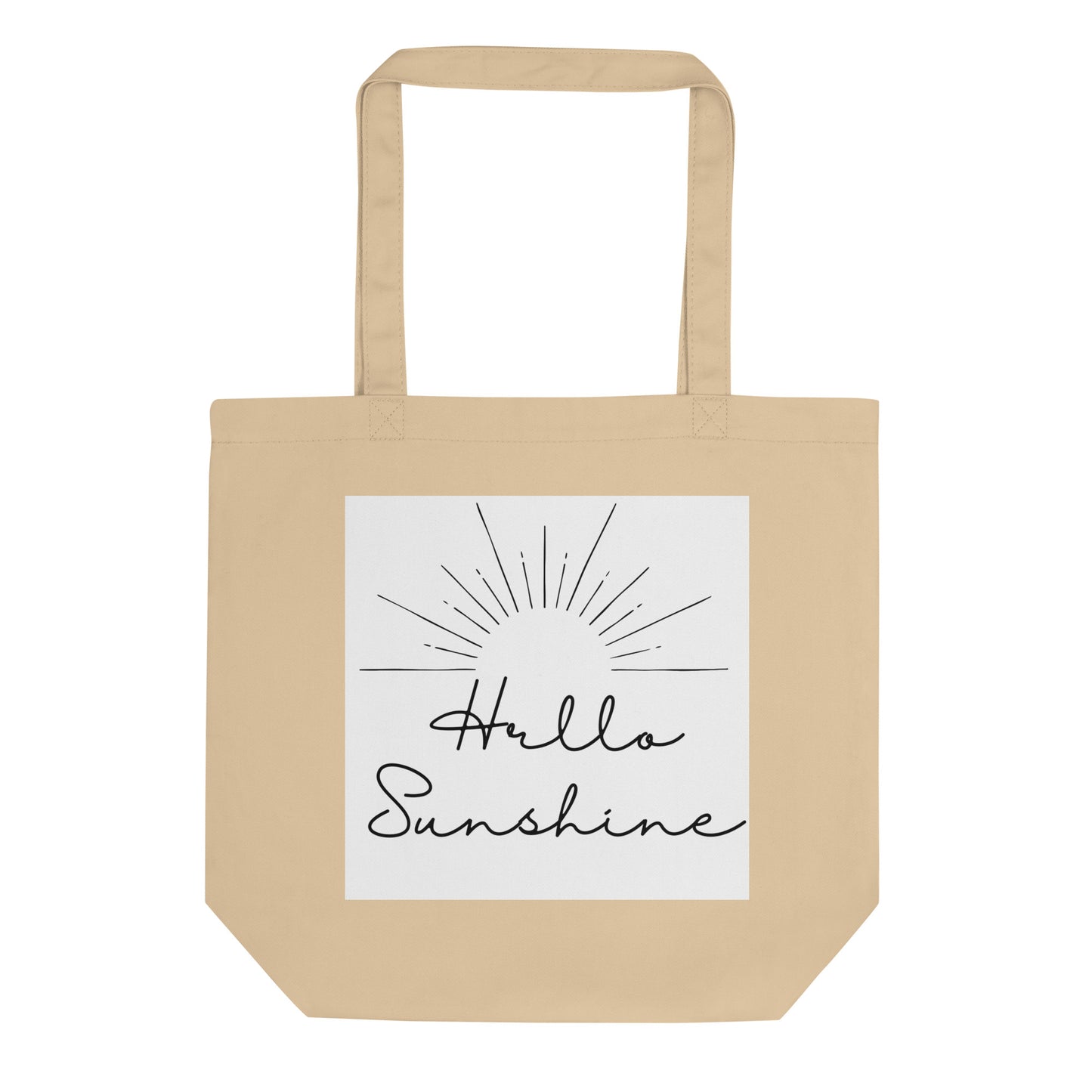 Hello Sunshine Plain Eco Tote Bag