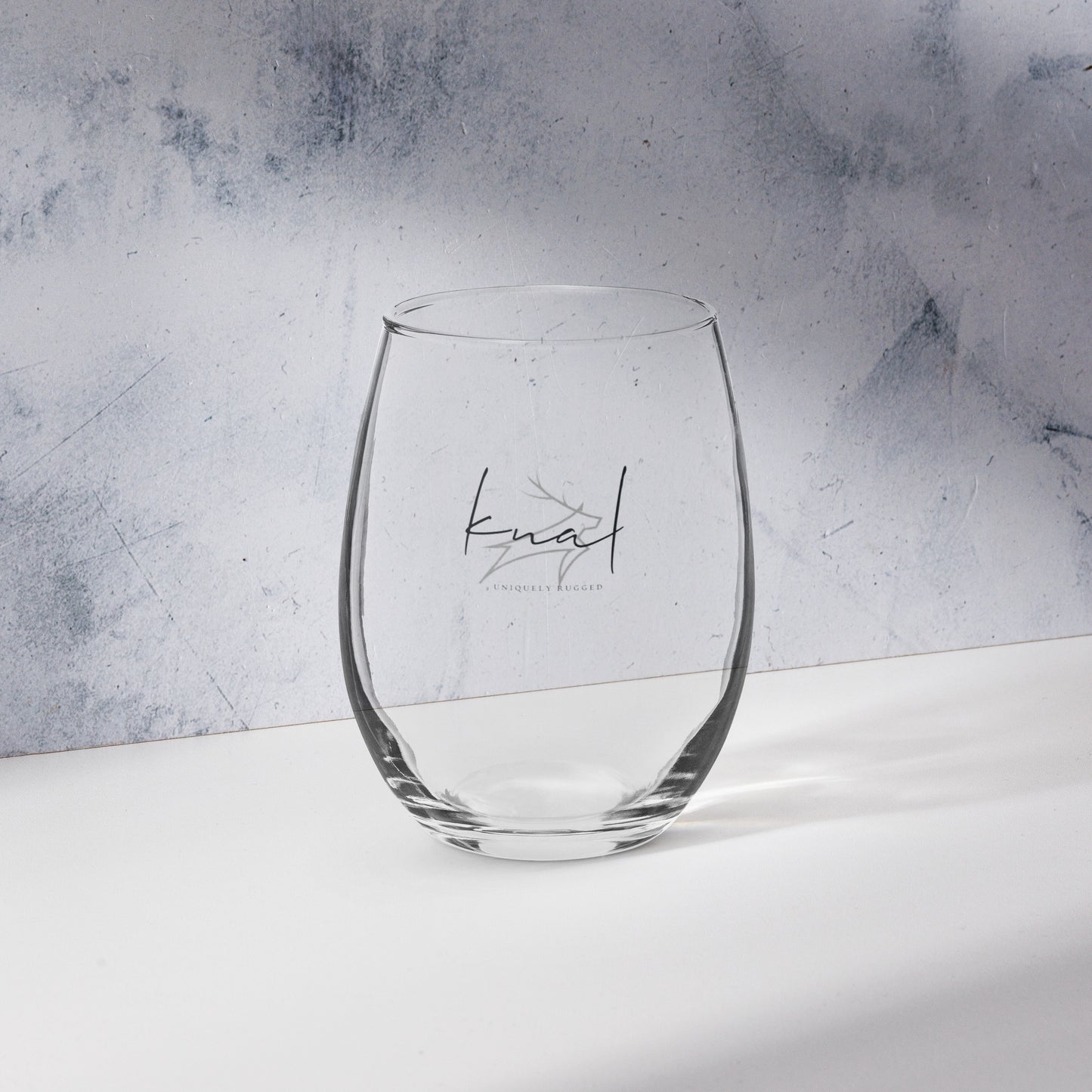 Knal Plain Stemless wine glass