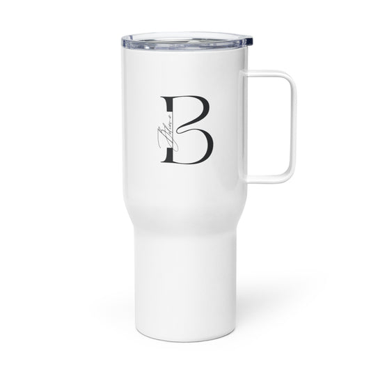 Believe Travel mug with a handle