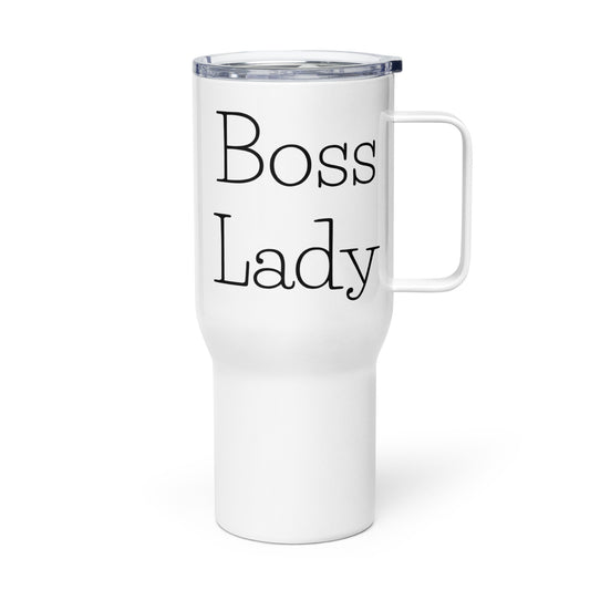 Boss Lady Classy Travel mug with a handle