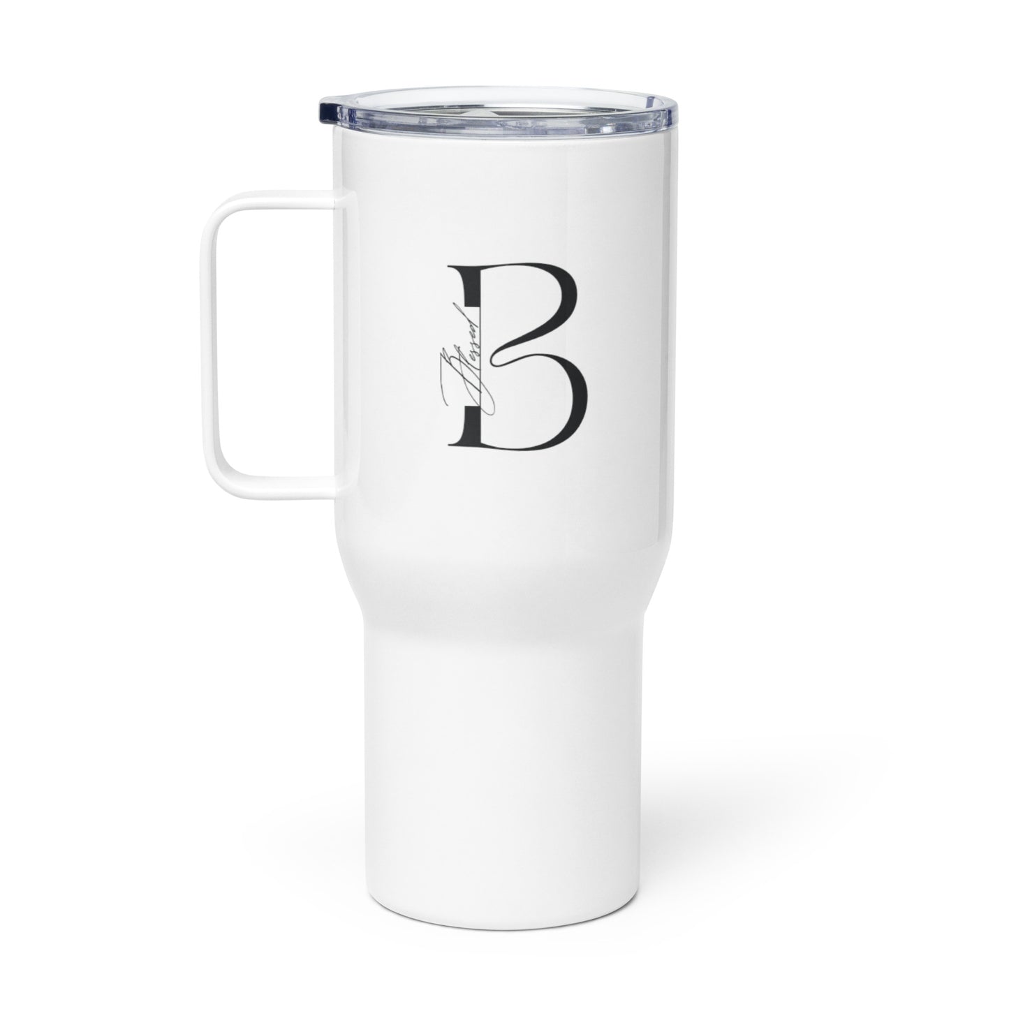 Blessed Travel mug with a handle