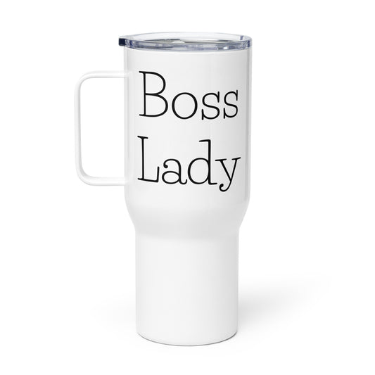 Boss Lady Classy Travel mug with a handle